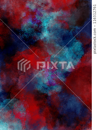 An unsettling and eerie background image in blue and red An unsettling and eerie background image in blue and red 116312761