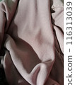 Textured brown cloth background  116313039