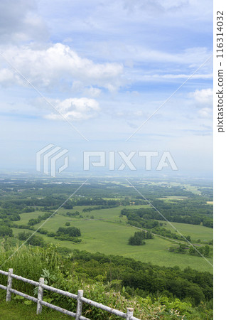 View from Shimizu Maruyama Observatory, Tokachi Plain, Hokkaido 116314032