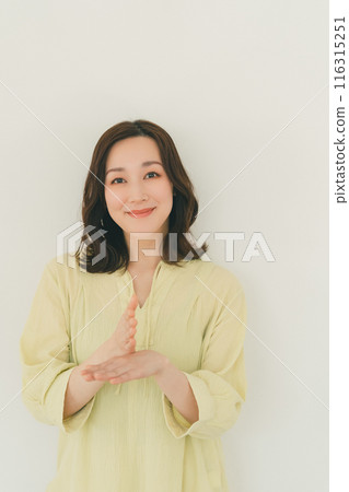 Sign Language, female, lady 116315251