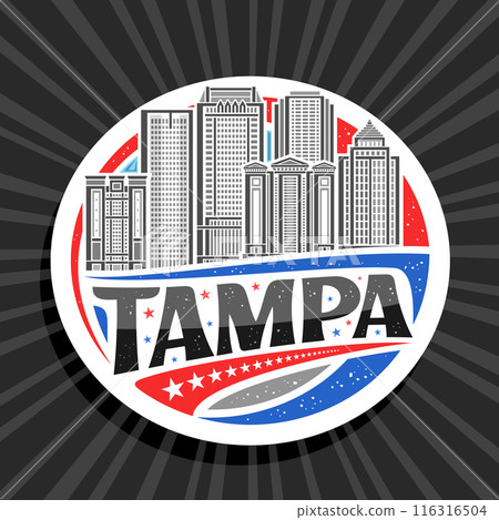 Vector logo for Tampa Vector logo for Tampa 116316504