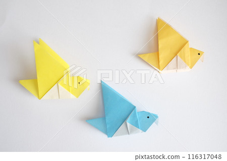小學生摺紙鳥 116317048