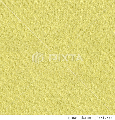 Texture of yellow paper. Seamless square texture. 116317358