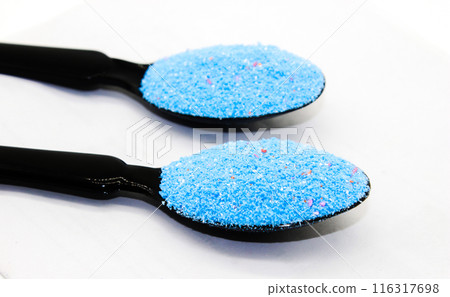A picture of washing powder on white background A picture of washing powder on white background 116317698