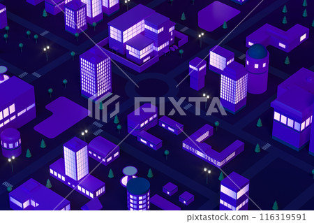 traffic, retrowave, illuminated 116319591