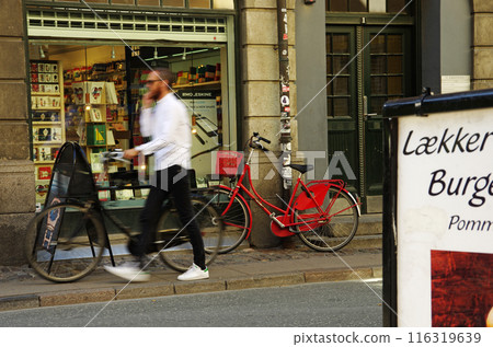 哥本哈根花花區的街角 116319639