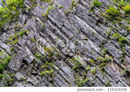 Kiyotsukyo Gorge - Stunning canyon beauty with columnar joints, huge rock walls, art of the earth 116320346