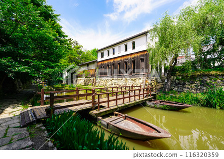 八幡堀沿線的河原美術館(滋賀縣近江八幡市) 八幡堀沿線的河原美術館(滋賀縣近江八幡市) 116320359