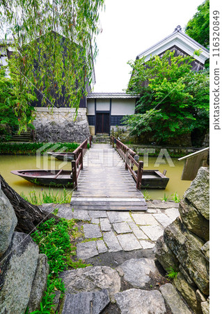 八幡堀沿線的河原美術館(滋賀縣近江八幡市) 八幡堀沿線的河原美術館(滋賀縣近江八幡市) 116320849