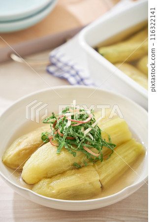 Eggplant boiled Eggplant boiled 116322141