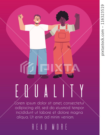 Equality between men and women. 116323519