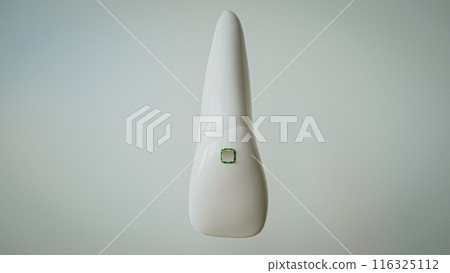 Tooth with CPU Implant - 3D Rendering Tooth with CPU Implant - 3D Rendering 116325112