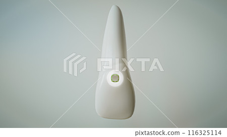 Tooth with CPU Implant - 3D Rendering Tooth with CPU Implant - 3D Rendering 116325114