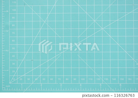 green cutting mat texture background, object tool for design 116326763