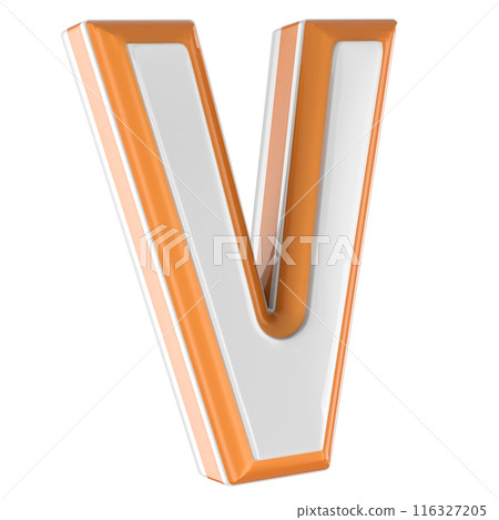 number set with Font balloons 116327205