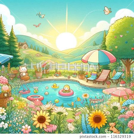 Happy Summer Vacation 116329319