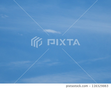 Unique clouds floating in the blue sky 116329863