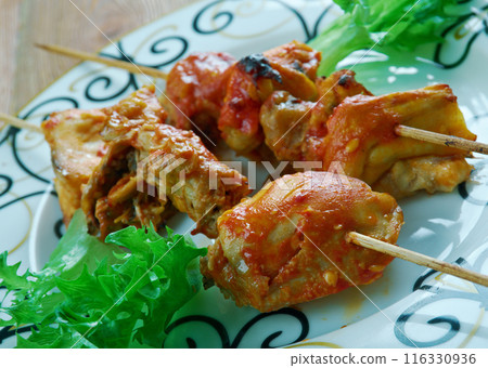 Shish Tawook Grilled Chicken 116330936