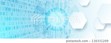 Scientific and technological concept with the use of technical elements formed in the shape of a circle. Scientific and technological concept with the use of technical elements formed in the shape of a circle. 116331209
