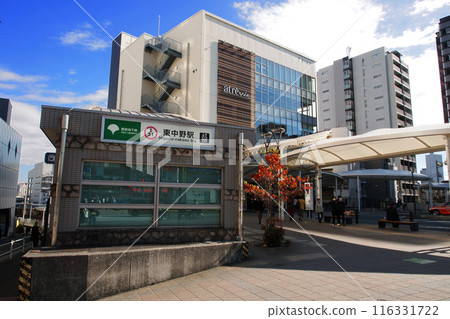 JR/都營地鐵東中野站西口 116331722