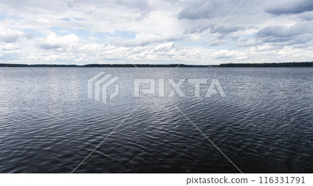 Valday lake, panoramic photo background Valday lake, panoramic photo background 116331791