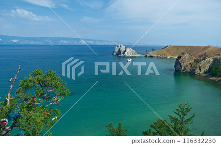 Rock Shamanka at headland Burhan 116332230