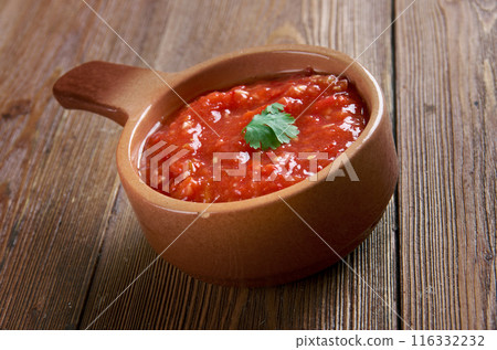 Russian sauce adjika Russian sauce adjika 116332232
