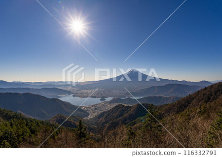 Autumn Shindo Pass FUJIYAMA Twin Terrace 116332791