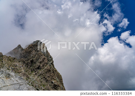 Summer sky over Mount Yari Summer sky over Mount Yari 116333384