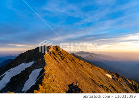 Sunset from Mount Yari Sunset from Mount Yari 116333389