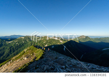 Sunrise from Mt. Washu 116334101