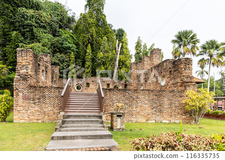 Kota Belanda or Dutch Fort is an ancient fort on Pangkor Island, Malaysia. The ruins are the remnants of an outpost of Dutch to control trade in the Malay Peninsula 116335735