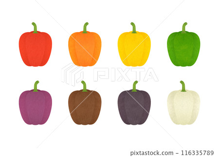 Paprika set 116335789