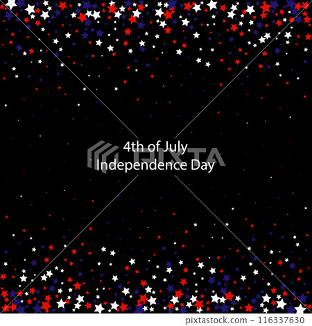 Abstract festive background. June 4th is the Independence Day of the USA. 116337630
