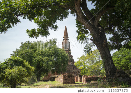 THAILAND AYUTTHAYA WAT UBOSOT THAILAND AYUTTHAYA WAT UBOSOT 116337873