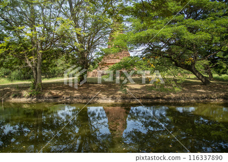 THAILAND AYUTTHAYA WAT CHEDIYAI THAILAND AYUTTHAYA WAT CHEDIYAI 116337890