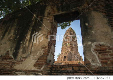 THAILAND AYUTTHAYA WAT WORACHET 116337945