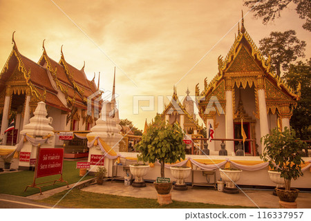 THAILAND AYUTTHAYA WAT KASATTRATHIRAT 116337957