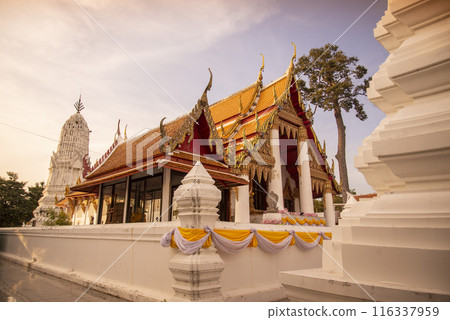 THAILAND AYUTTHAYA WAT KASATTRATHIRAT 116337959