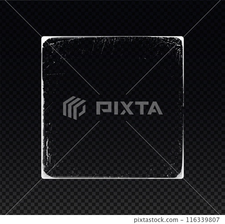 Old paper overlay cover, square retro grunge vector border, worn vintage texture with dirty, scratches, grainy effect Old paper overlay cover, square retro grunge vector border, worn vintage texture with dirty, scratches, grainy effect 116339807