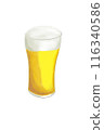 啤酒倒入一杯 116340586