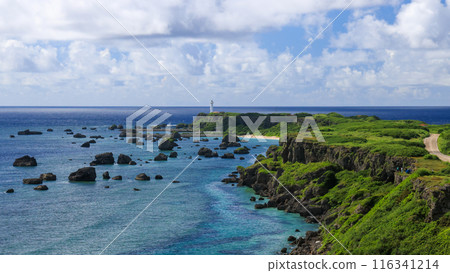 夏天的宮古島熱門景點東平安名崎 夏天的宮古島熱門景點東平安名崎 116341214