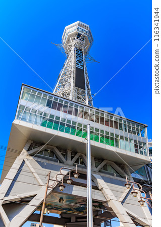 Osaka Prefecture, Osaka City, Osaka's symbol, Tsutenkaku Osaka Prefecture, Osaka City, Osaka's symbol, Tsutenkaku 116341944
