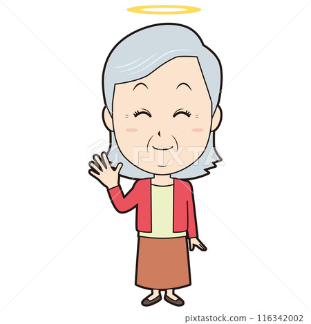 已故婦女揮手 已故婦女揮手 116342002