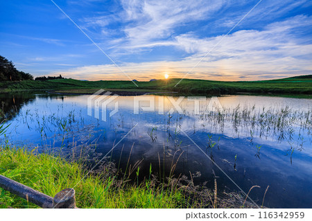2024 年夏季索尼高原夜景 固定在三腳架上的同一幀 夜景從日落到藍色時刻之前的變化 ⑫ 116342959