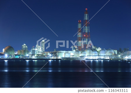 工廠夜景(築港濱寺西町) 工廠夜景(築港濱寺西町) 116343311