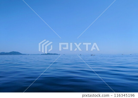 從船上看到的瀨戶內海 116345196