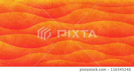 Orange Japanese pattern autumn background 116345248