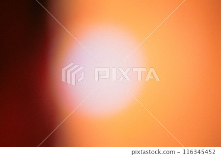 Orange color gradient grainy Abstract background, noise texture effect 116345452