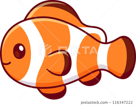 Cute clownfish drawing Cute clownfish drawing 116347222